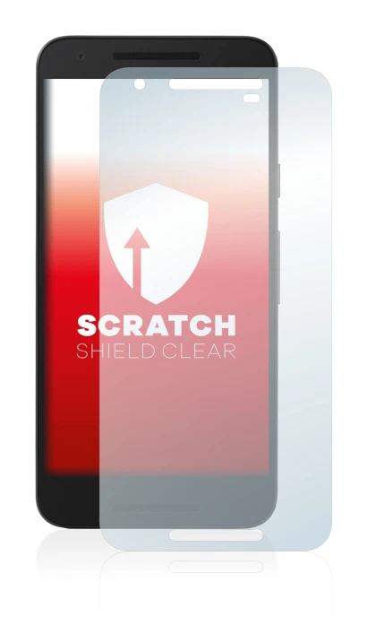 Image of the device Google Nexus 5X with a wide variety of screen protectors.