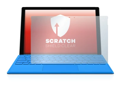 Image of the device Microsoft Surface Pro 4 with a wide variety of screen protectors.