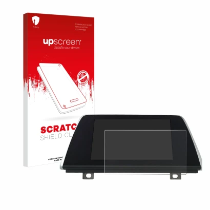 Front side of a product packaging with the brand logo upscreen. Next to it is the device BMW Professional 6.5" shown with the 