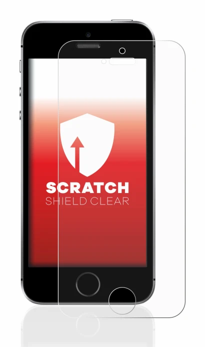 Image of the device Apple iPhone SE 2016 with a wide variety of screen protectors.