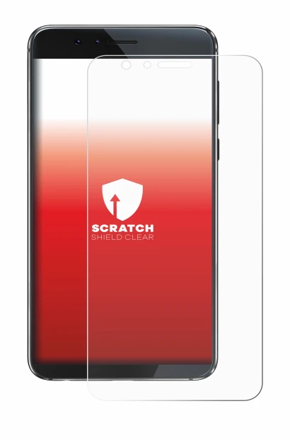 Image of the device Honor 8 with a wide variety of screen protectors.