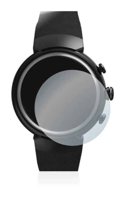 Image of the device ASUS ZenWatch 3 1.39" with a wide variety of screen protectors.