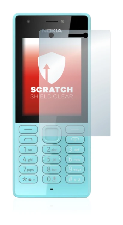 Image of the device Nokia 216 with a wide variety of screen protectors.