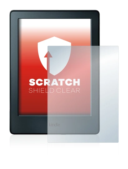 Image of the device Amazon Kindle 2016 (8th Gen.) with a wide variety of screen protectors.