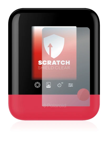 Image of the device Polaroid Pop with a wide variety of screen protectors.