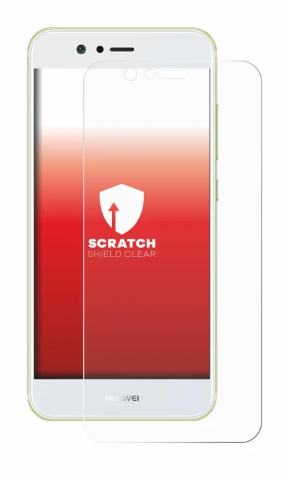 Image of the device Huawei Nova 2 with a wide variety of screen protectors.