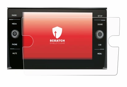 Image of the device Volkswagen Composition Media 2017 with a wide variety of screen protectors.