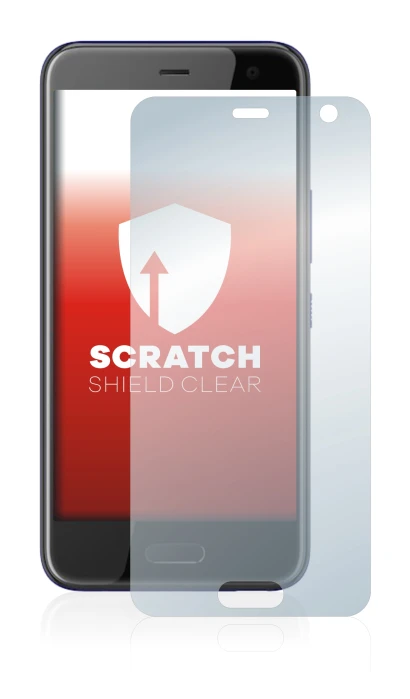 Image of the device HTC U11 Life with a wide variety of screen protectors.