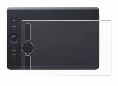 Image of the device Wacom Intuos Pro M (2017) with a wide variety of screen protectors.