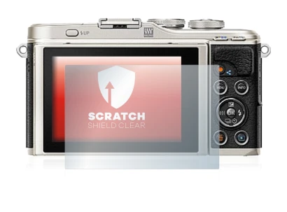 Image of the device Olympus PEN E-PL9 with a wide variety of screen protectors.