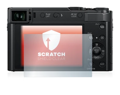 Image of the device Panasonic Lumix DC-TZ202 with a wide variety of screen protectors.