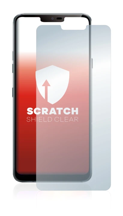 Image of the device LG G7 ThinQ with a wide variety of screen protectors.