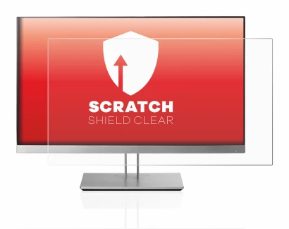 Image of the device HP EliteDisplay E233 with a wide variety of screen protectors.