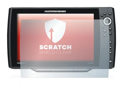 Image of the device Humminbird Helix 12 with a wide variety of screen protectors.