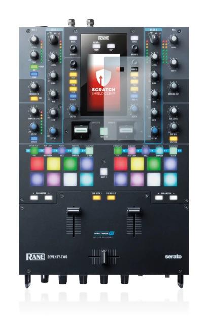 Image of the device Rane Seventy-Two with a wide variety of screen protectors.