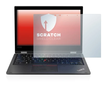 Image of the device Lenovo ThinkPad L390 Yoga with a wide variety of screen protectors.