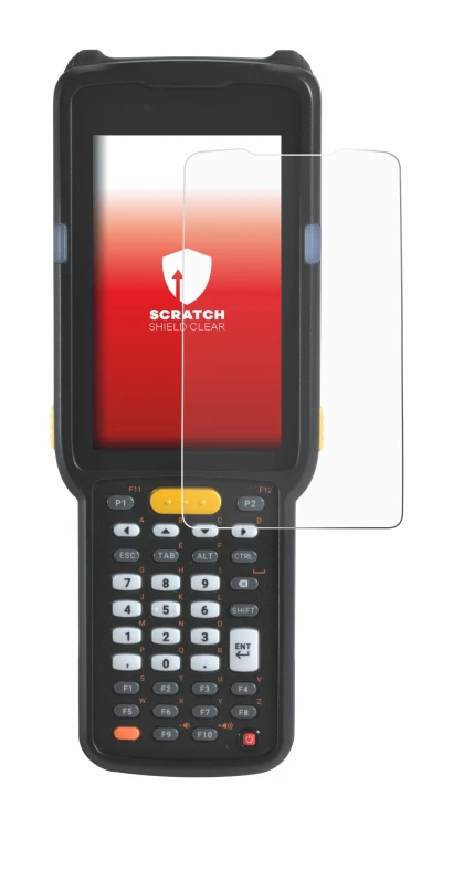 Image of the device Zebra MC330 with a wide variety of screen protectors.