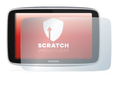 Image of the device TomTom GO Premium X with a wide variety of screen protectors.