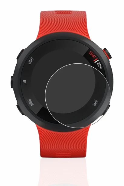 Image of the device Garmin Forerunner 45 with a wide variety of screen protectors.