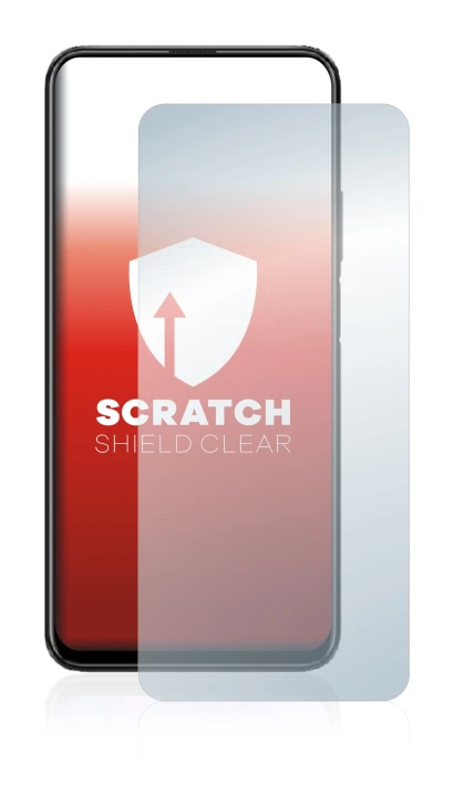 Image of the device Honor 9X with a wide variety of screen protectors.