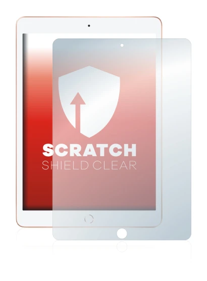 Image of the device Apple iPad 10.2" 2019 (7th Gen.) with a wide variety of screen protectors.