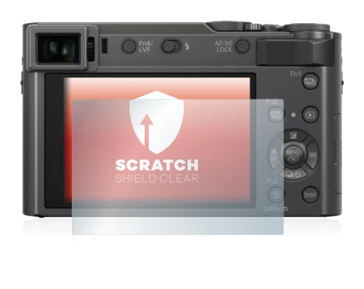 Image of the device Panasonic Lumix DC-TZ200 with a wide variety of screen protectors.