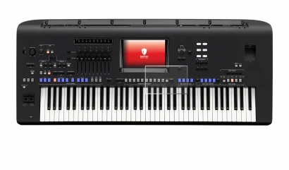 Image of the device Yamaha Genos with a wide variety of screen protectors.