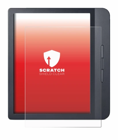 Image of the device Kobo Libra H2O with a wide variety of screen protectors.
