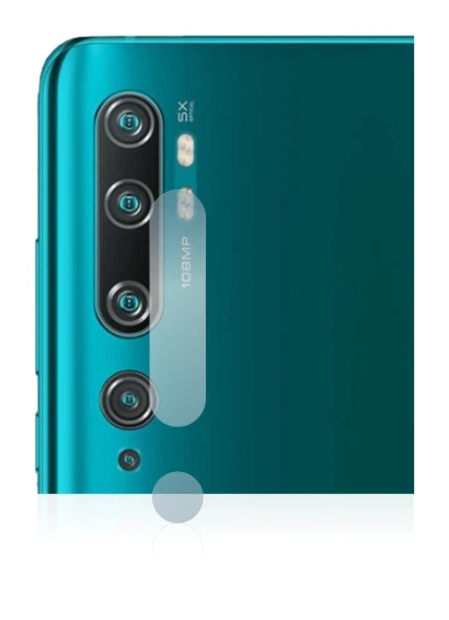 Image of the device Xiaomi Mi Note 10 Pro (ONLY Camera Lens) with a wide variety of screen protectors.