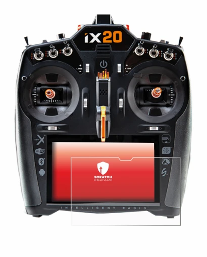 Image of the device Spektrum iX20 with a wide variety of screen protectors.