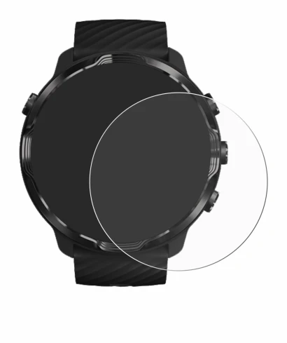 Image of the device Suunto 7 with a wide variety of screen protectors.