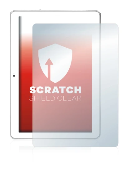 Image of the device Toscido X108 10" with a wide variety of screen protectors.