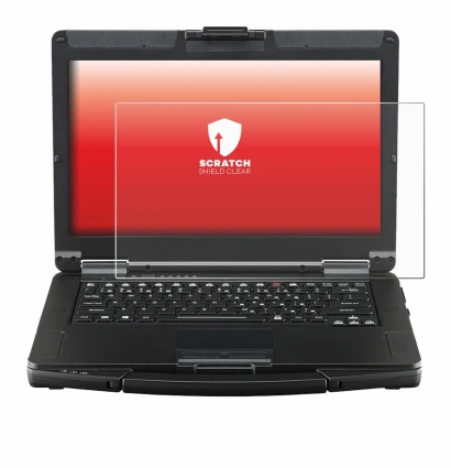 Image of the device Panasonic Toughbook FZ-55 Touch with a wide variety of screen protectors.