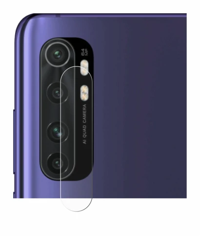 Image of the device Xiaomi Mi Note 10 Lite (ONLY Camera Lens) with a wide variety of screen protectors.