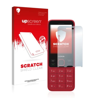 Front side of a product packaging with the brand logo upscreen. Next to it is the device Nokia 150 2020 shown with the corresp