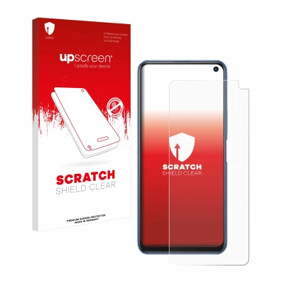 Front side of a product packaging with the brand logo upscreen. Next to it is the device Vivo iQOO Z1x shown with the correspo