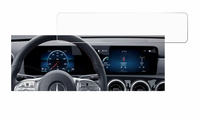 Image of the device Mercedes-Benz GLA 2020 Display Widescreen-Version with a wide variety of screen protectors.