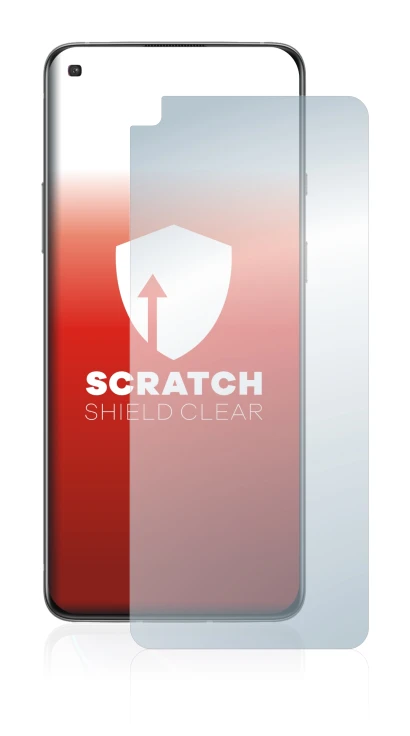 Image of the device OnePlus 8T with a wide variety of screen protectors.