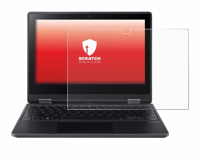 Image of the device Acer TravelMate Spin B3 with a wide variety of screen protectors.