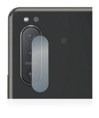 Image of the device Sony Xperia 5 II (ONLY Camera Lens) with a wide variety of screen protectors.