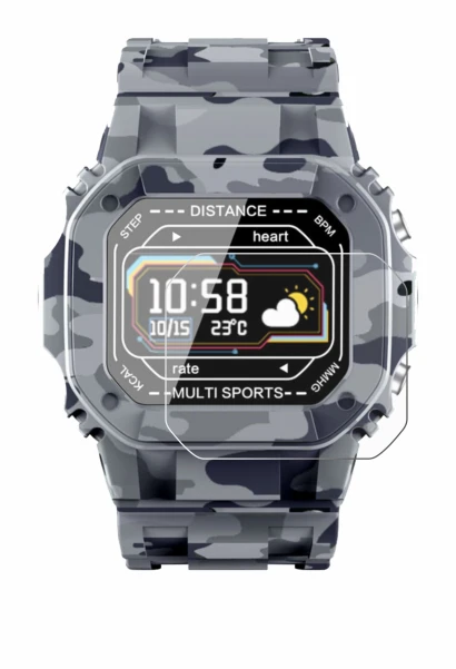 Image of the device JAY-tech SWi2 with a wide variety of screen protectors.