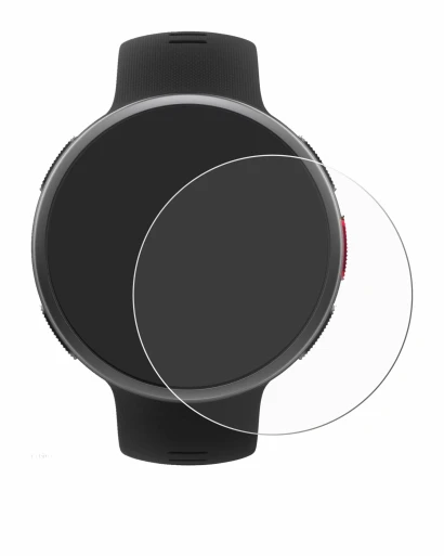 Image of the device Polar Vantage V2 with a wide variety of screen protectors.