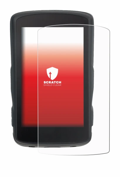 Image of the device Hammerhead Karoo 2 with a wide variety of screen protectors.