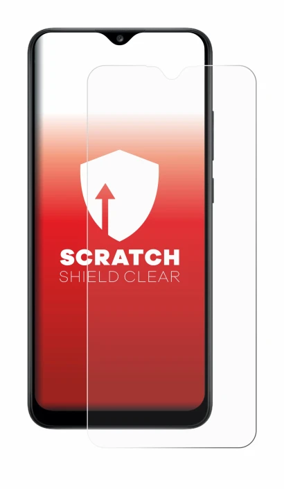 Image of the device Samsung Galaxy A02s with a wide variety of screen protectors.