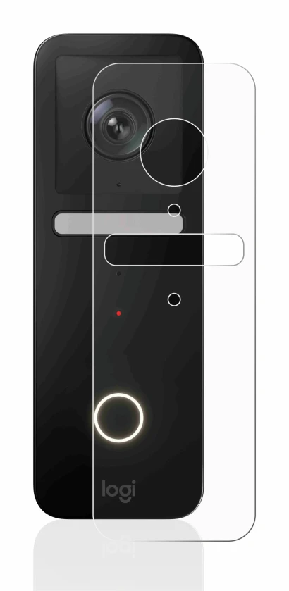 Image of the device Logitech Circle View Doorbell with a wide variety of screen protectors.