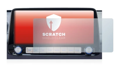 Image of the device Hyundai Kona 2020 Infotainment System 10" with a wide variety of screen protectors.