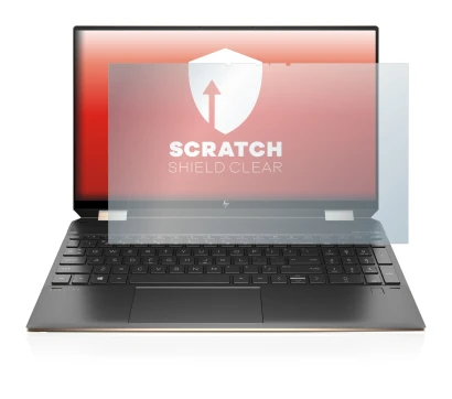 Image of the device HP Spectre x360 (15-eb) (359.9 mm x 226.4 mm) with a wide variety of screen protectors.