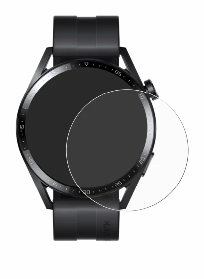 Image of the device Huawei Watch GT 3 (46 mm) with a wide variety of screen protectors.