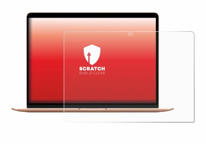 Image of the device Apple MacBook Air M1 2020 with a wide variety of screen protectors.