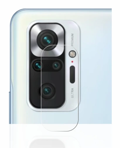 Image of the device Xiaomi Redmi Note 10 Pro (ONLY Camera Lens) with a wide variety of screen protectors.